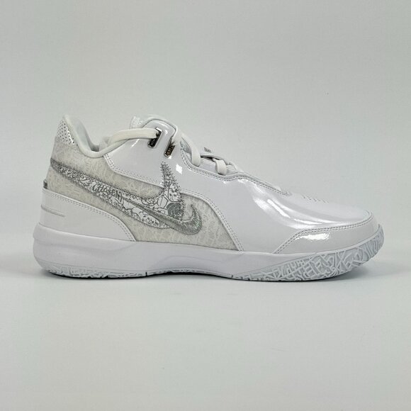 Nike Zoom Lebron NXXT Gen AMPD \'White Silver\' FJ1566-102 Basketball size 11 main image 8